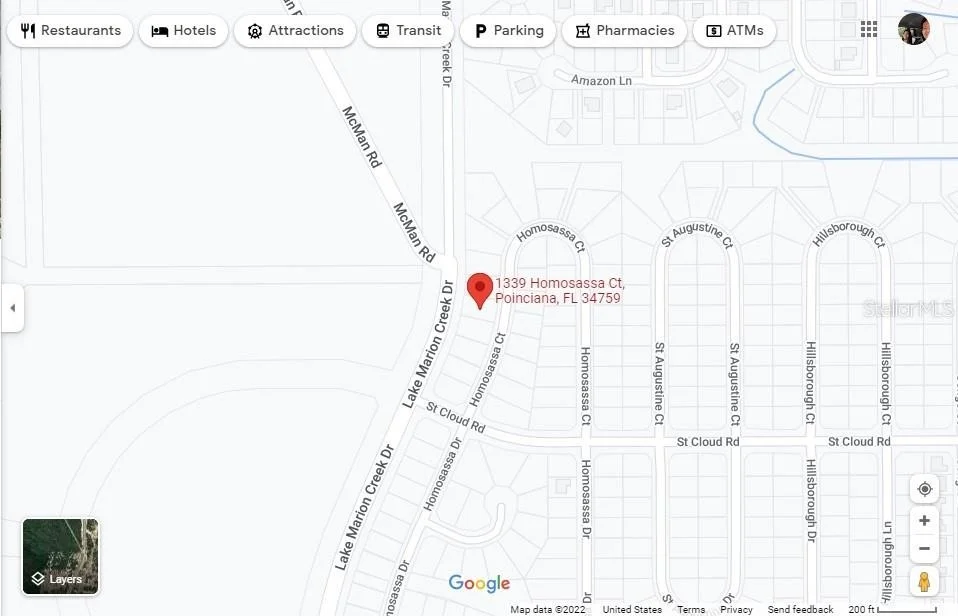 Unit for sale at 1339 HOMOSASSA COURT, POINCIANA, FL 34759