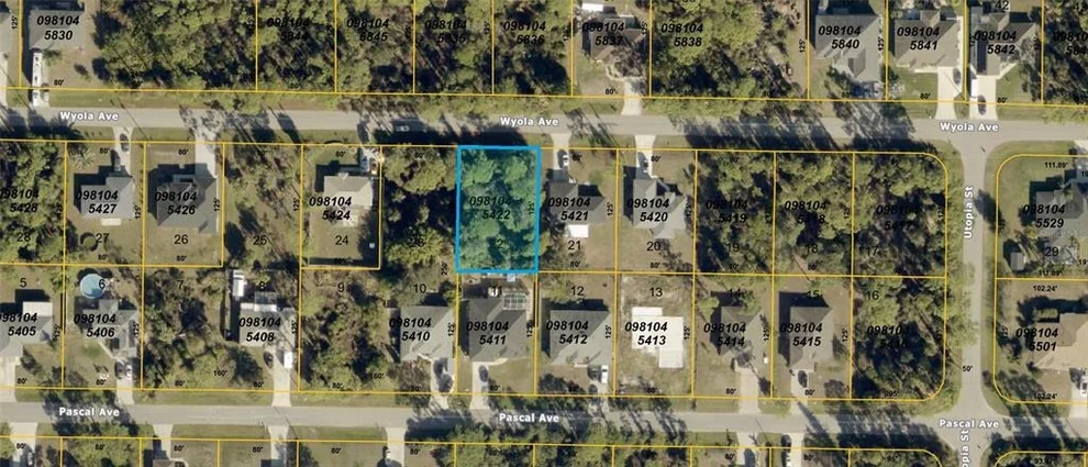 Unit for sale at Lot 22 WYOLA AVENUE, NORTH PORT, FL 34286