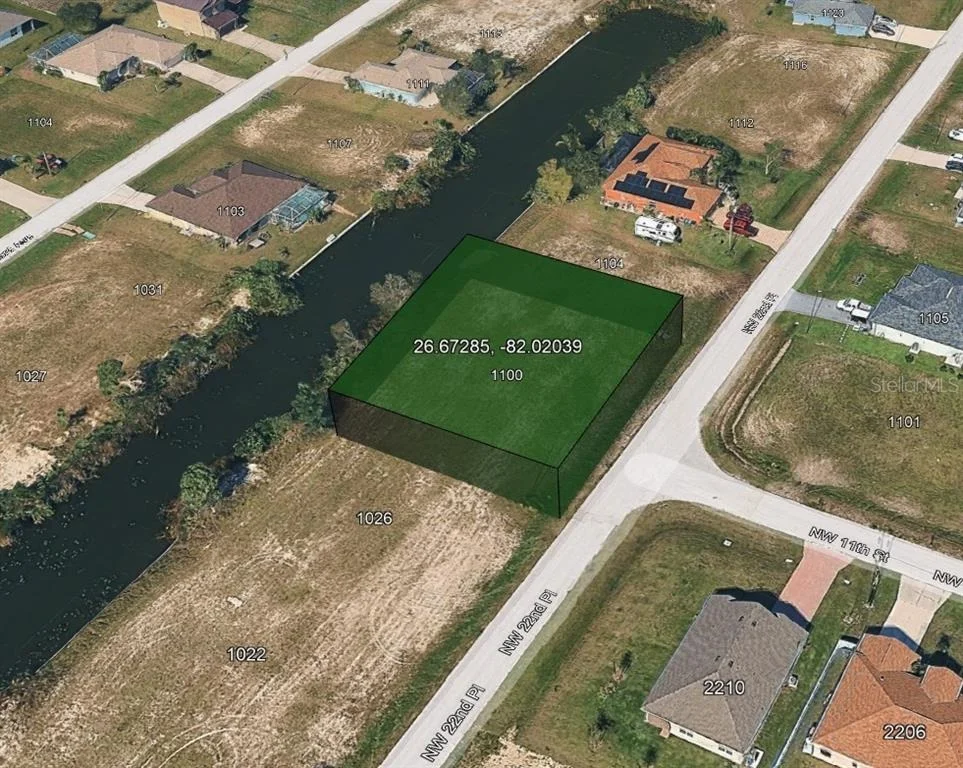 Unit for sale at 1100 NW 22ND PLACE, CAPE CORAL, FL 33993