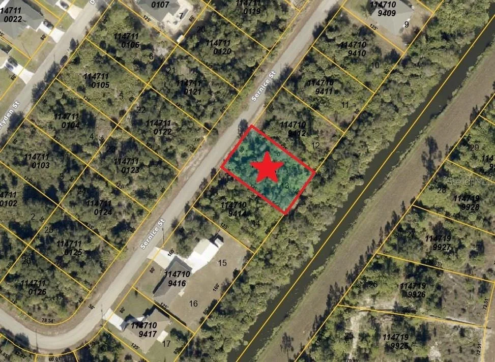 Unit for sale at Lot 13 SERNICE STREET, NORTH PORT, FL 34288
