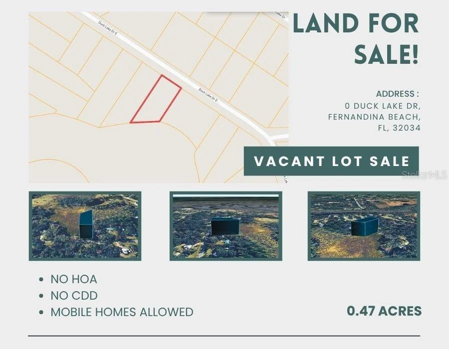 Unit for sale at DUCK LAKE DRIVE, FERNANDINA BEACH, FL 32034