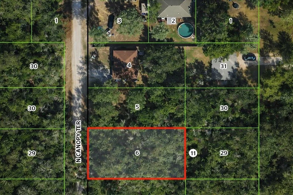 Unit for sale at 6619 N CANOPY TERRACE, HERNANDO, FL 34442