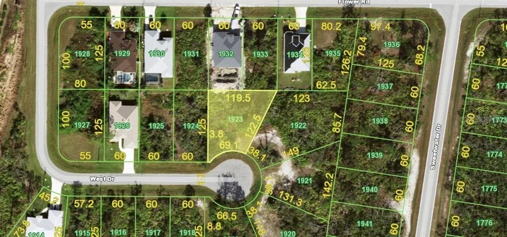 Unit for sale at 103 WEST DRIVE, ROTONDA WEST, FL 33947