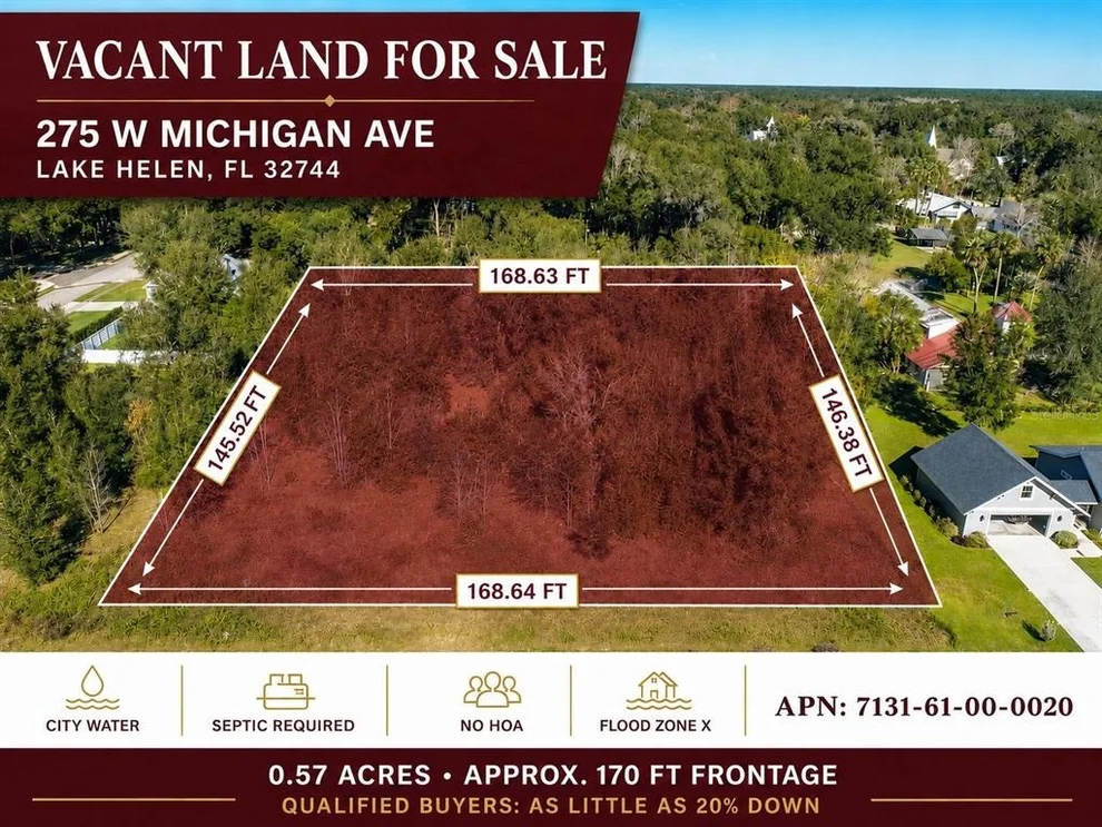 Unit for sale at 275 W MICHIGAN AVENUE, LAKE HELEN, FL 32744