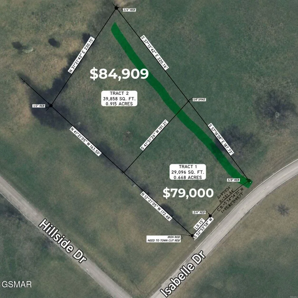 Unit for sale at Tract 2 Isabell Drive, Dandridge, TN 37725