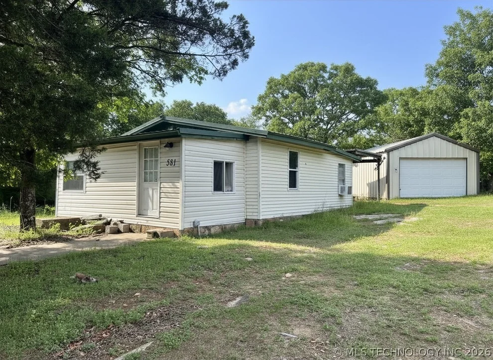 Unit for sale at 581 Dozer Bend, Eufaula, OK 74432