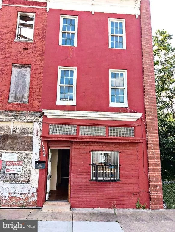 Unit for sale at 1504 N WASHINGTON STREET, BALTIMORE, MD 21213