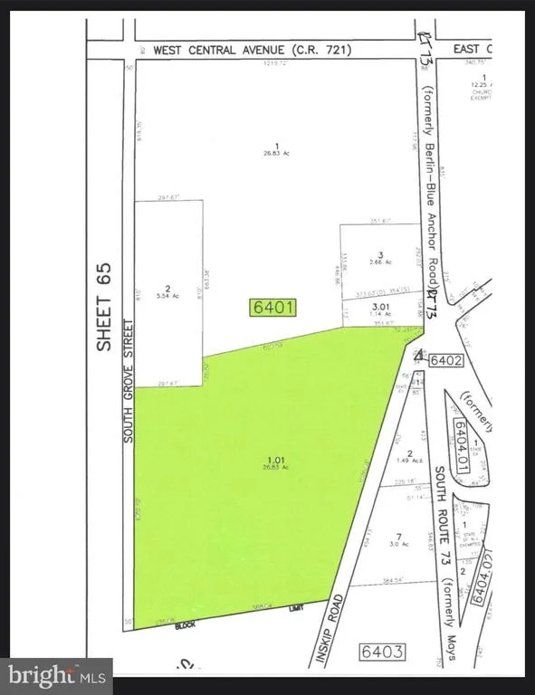 Unit for sale at 0 S ROUTE 73, HAMMONTON, NJ 08037
