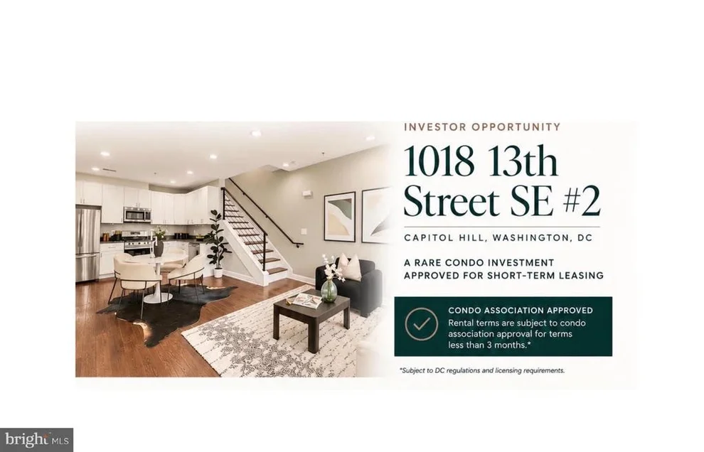 Unit for sale at 1018 13TH STREET SE, WASHINGTON, DC 20003