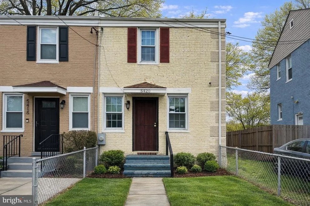 Unit for sale at 5420 B STREET SE, WASHINGTON, DC 20019