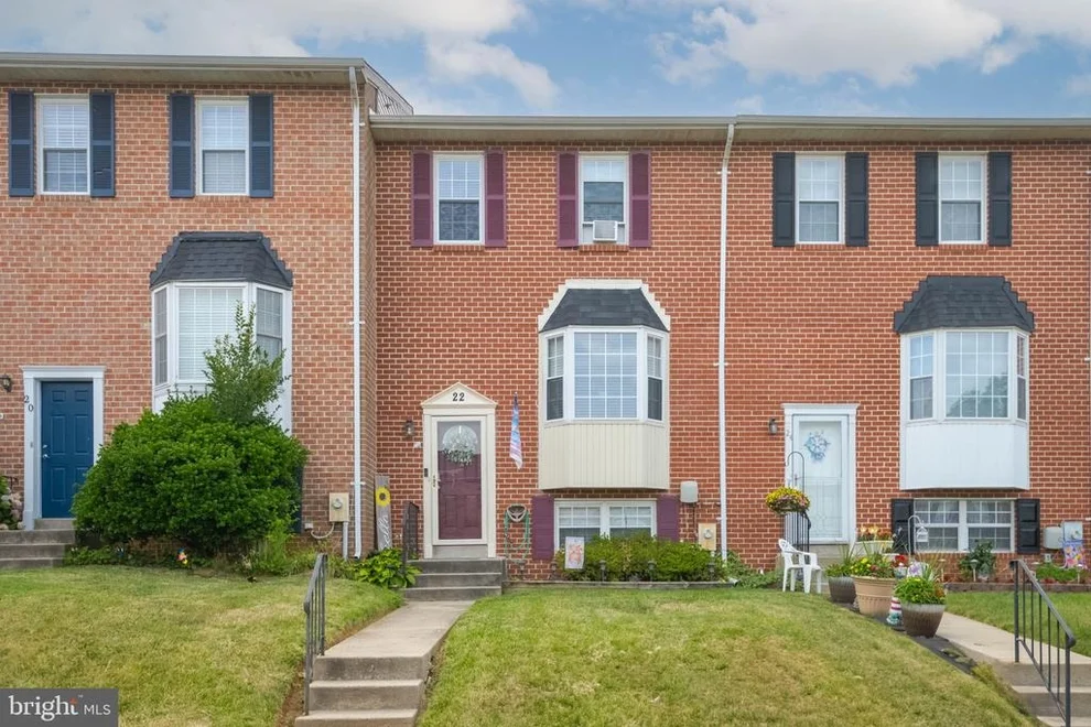 Unit for sale at 22 POWDER VIEW COURT, NOTTINGHAM, MD 21236