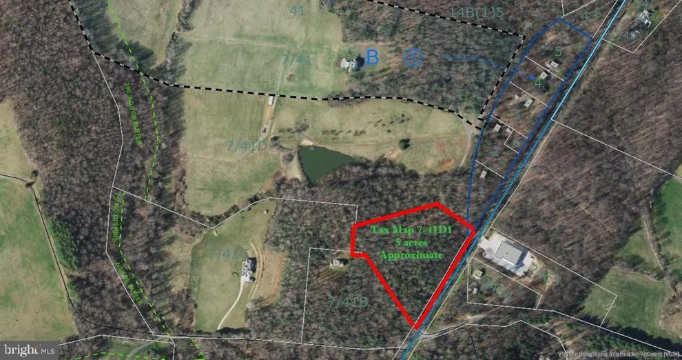 Unit for sale at Parcel 1 (tax id 7-41D1) ELLETT LANE, RIXEYVILLE, VA 22737