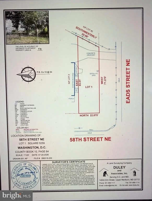 Unit for sale at 58TH STREET NE, WASHINGTON, DC 20019