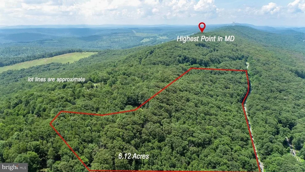 Unit for sale at Lot 6 HOYE CREST ROAD, OAKLAND, MD 21550