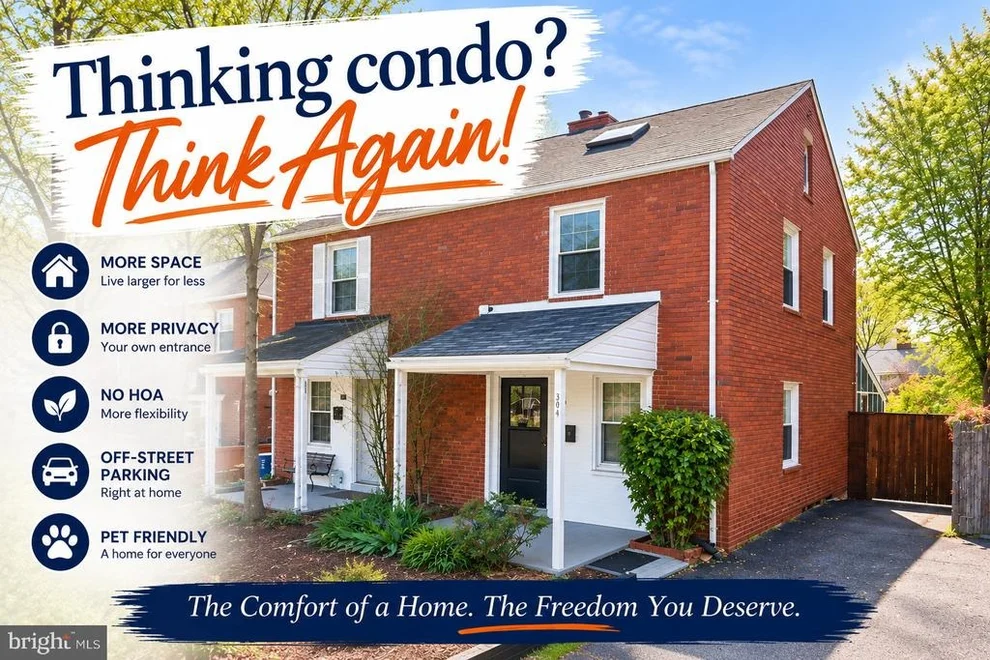 Unit for sale at 304 S VEITCH STREET, ARLINGTON, VA 22204