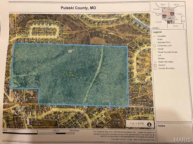Unit for sale at 0 Texas Road, St Robert, MO 65584