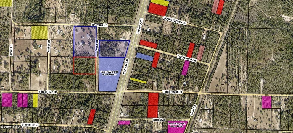 Unit for sale at 00 Teaka Lane, Fountain, FL 32438