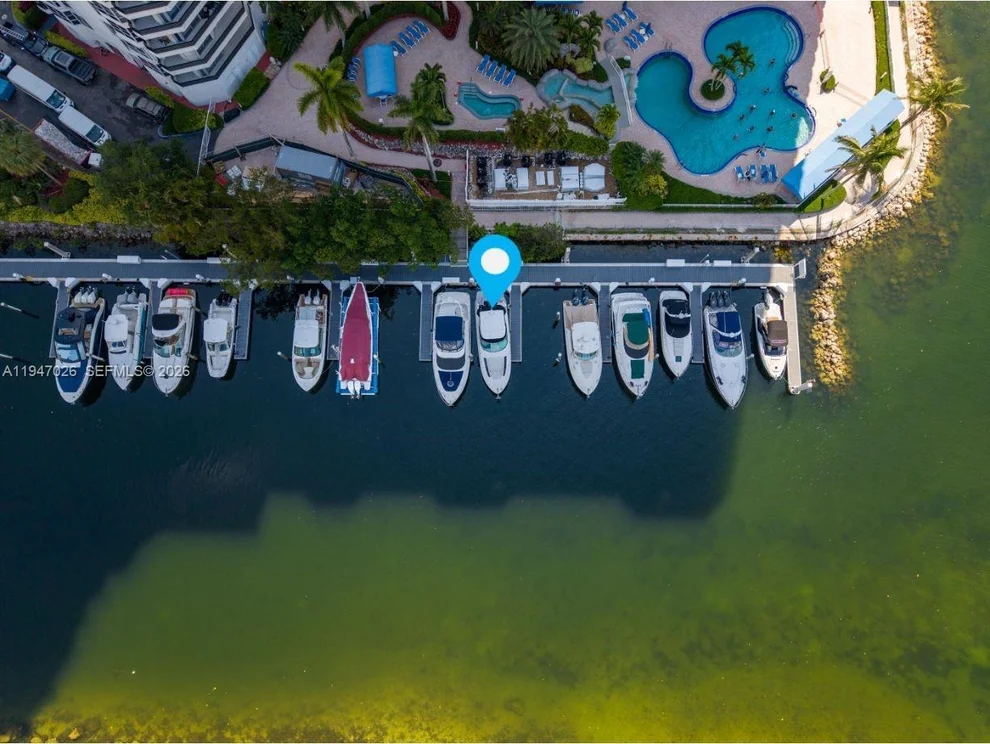 Unit for sale at 3575 Mystic Pointe Dr, Slip 7, Aventura, FL 33180