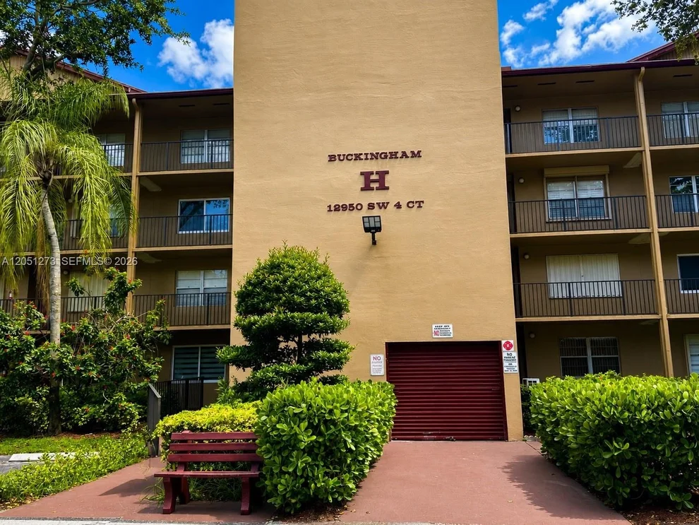 Unit for sale at 12950 SW 4th Ct, Pembroke Pines, FL 33027