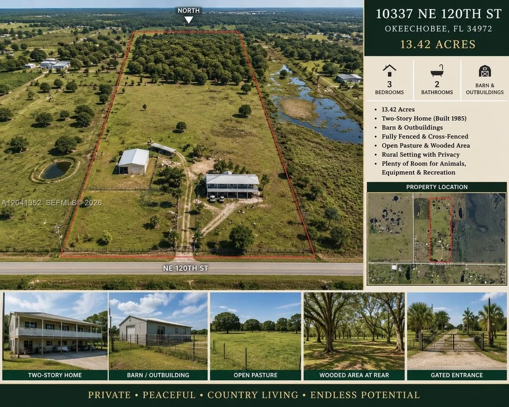 Unit for sale at 10337 NE 120TH, Okeechobee, FL 34972