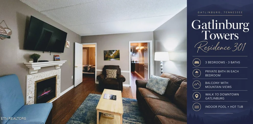 Unit for sale at 413 Baskins Creek Rd, Gatlinburg, TN 37738