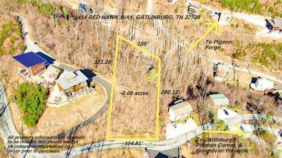 Unit for sale at 414 Red Hawk Way, Gatlinburg, TN 37738