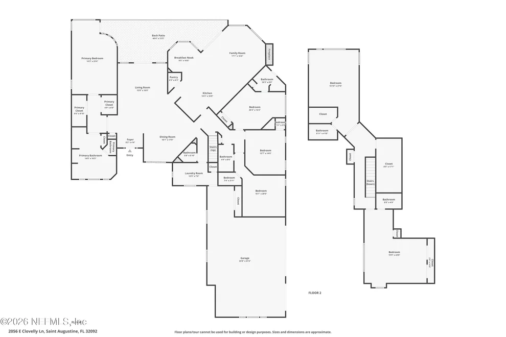 Unit for sale at 2056 E CLOVELLY Lane, St. Augustine, FL 32092