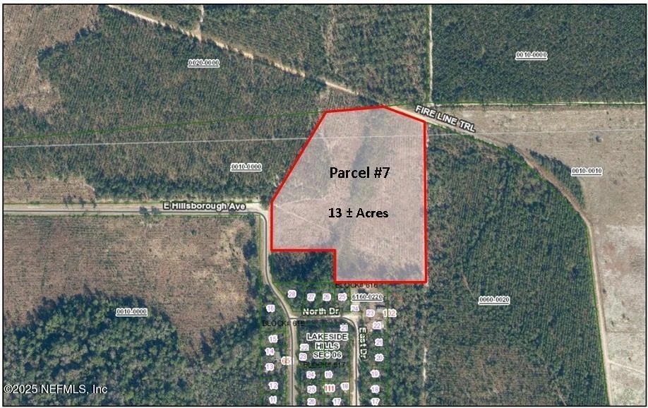 Unit for sale at PARCEL 7 E HILLSBOROUGH Avenue, Florahome, FL 32140