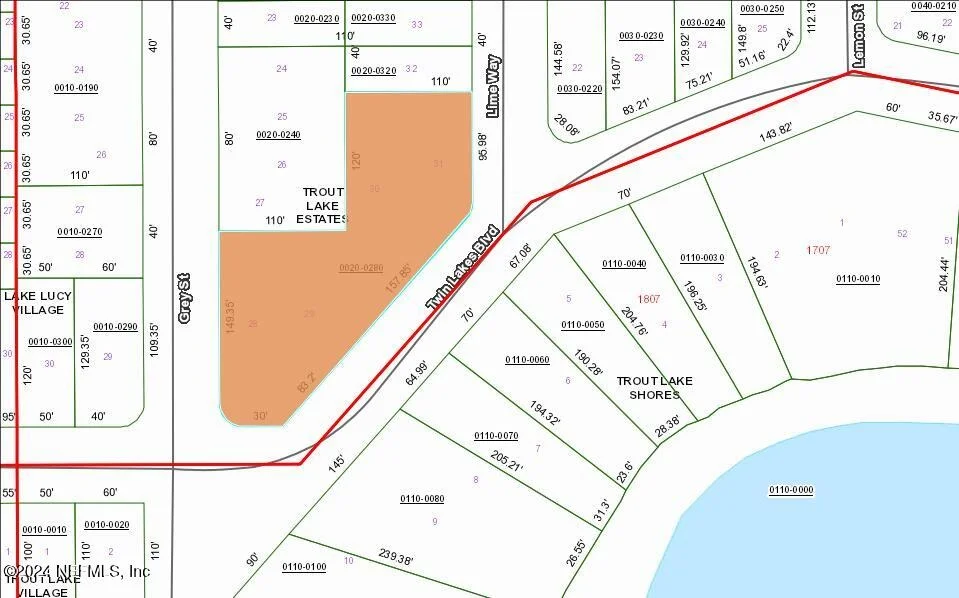 Unit for sale at 0 TWIN LAKES BLVD Boulevard, Interlachen, FL 32148