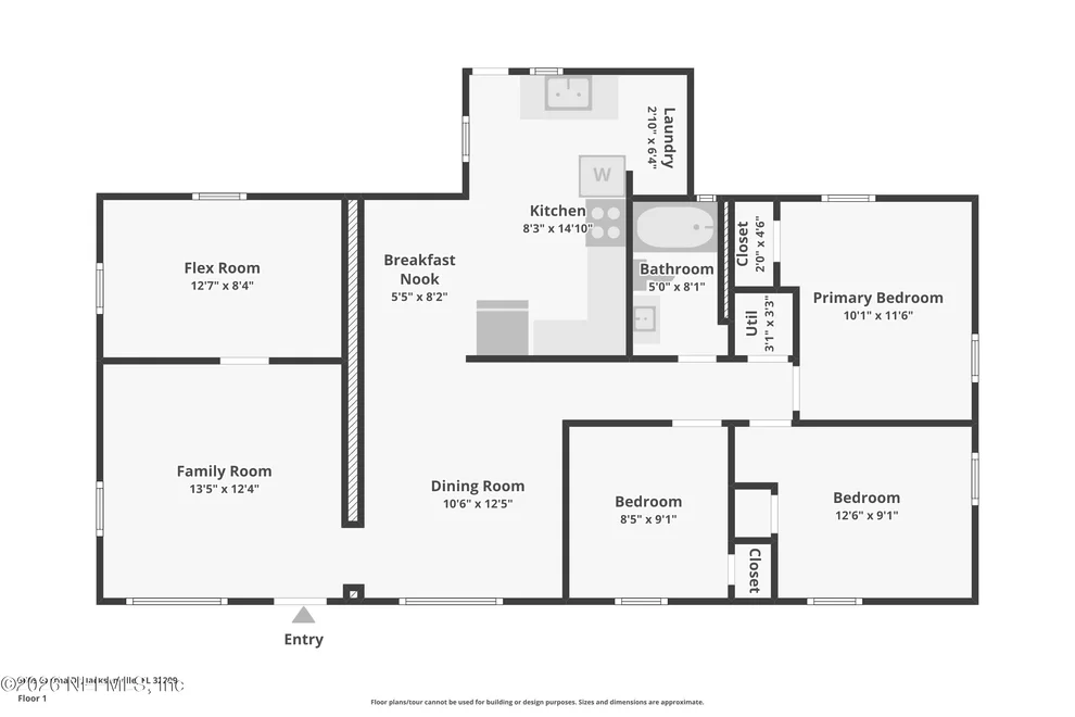Unit for sale at 5609 EARTHA Drive, Jacksonville, FL 32209
