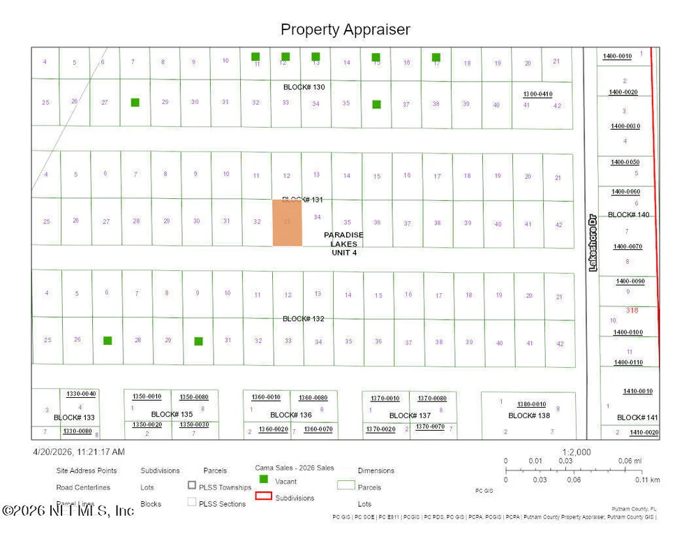 Unit for sale at 222 GARRISON Avenue, Georgetown, FL 32139