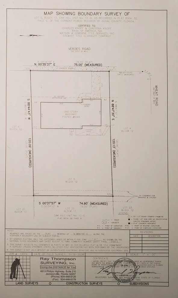 Unit for sale at 6049 VERDES Road, Jacksonville, FL 32244