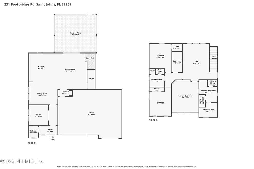 Unit for sale at 231 FOOTBRIDGE Road, St. Johns, FL 32259