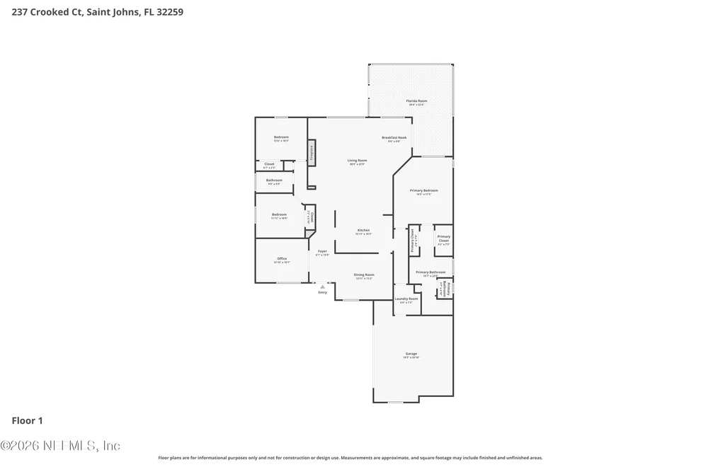 Unit for sale at 237 CROOKED Court, St. Johns, FL 32259