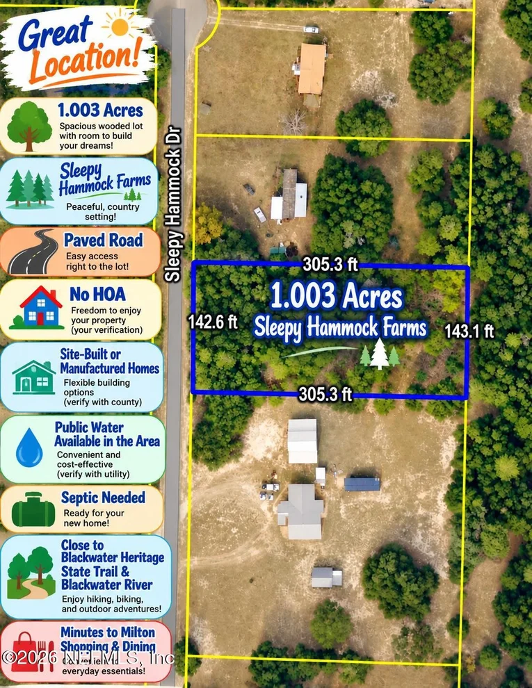 Unit for sale at 0 SLEEPY HAMMOCK Drive, Milton, FL 32583