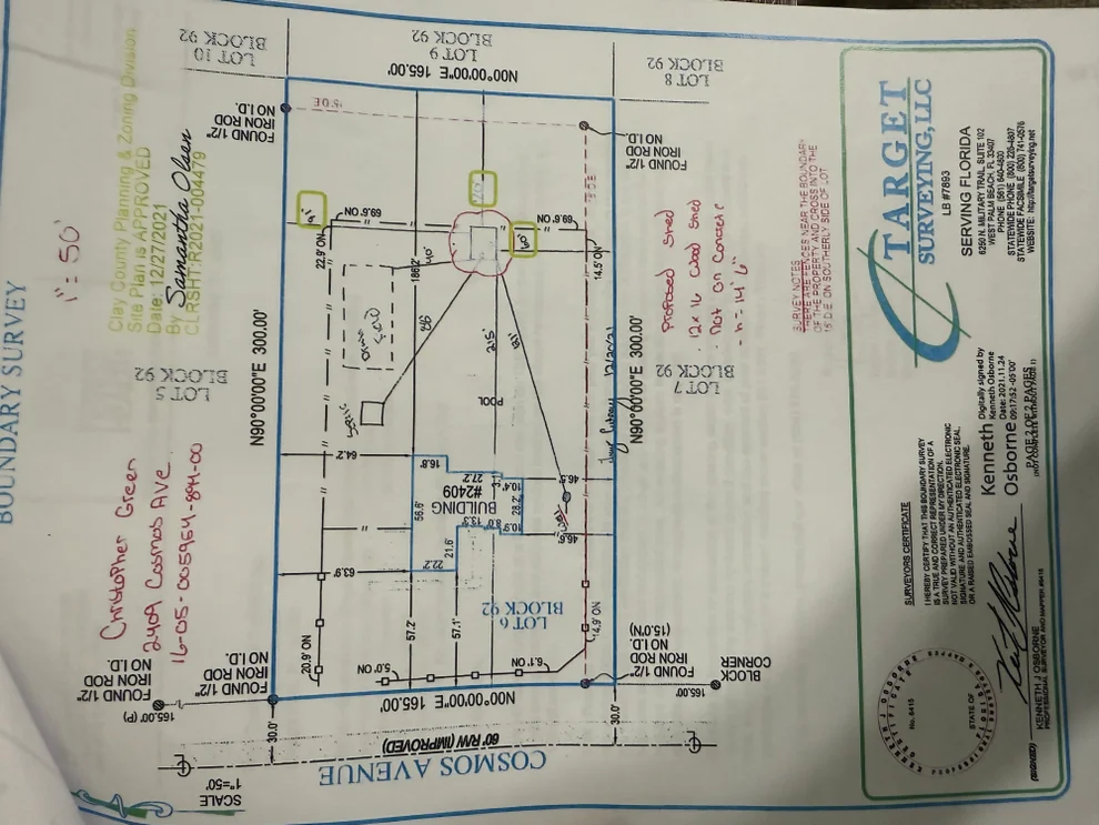 Unit for sale at 2409 COSMOS Avenue, Middleburg, FL 32068