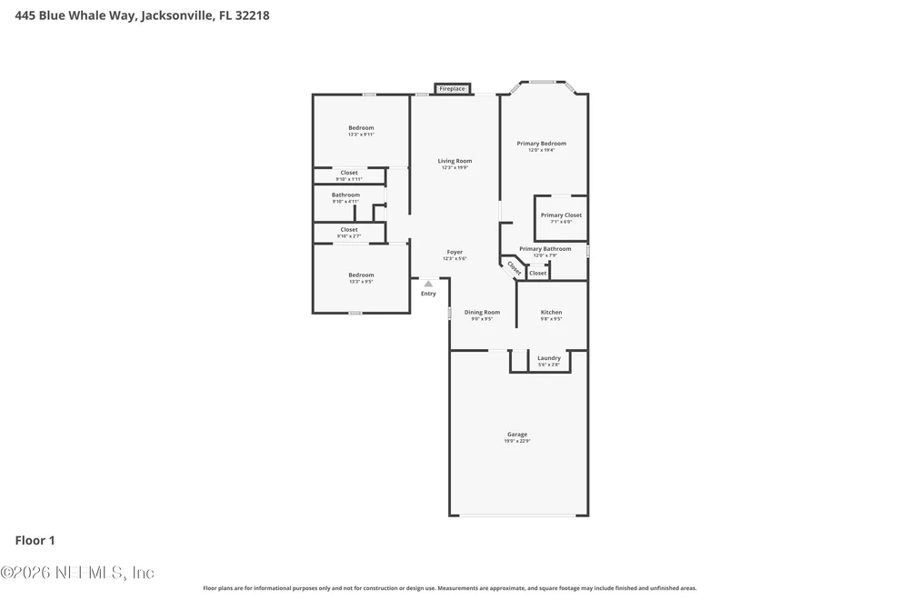 Unit for sale at 445 BLUE WHALE Way, Jacksonville, FL 32218