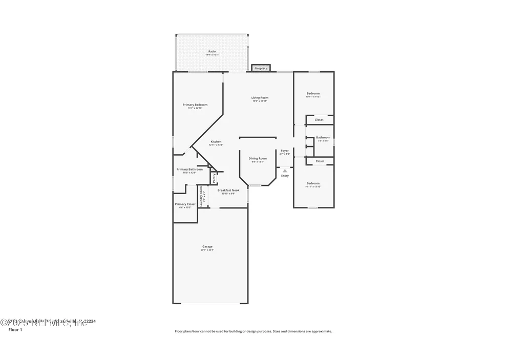 Unit for sale at 2772 CANYON FALLS Drive, Jacksonville, FL 32224