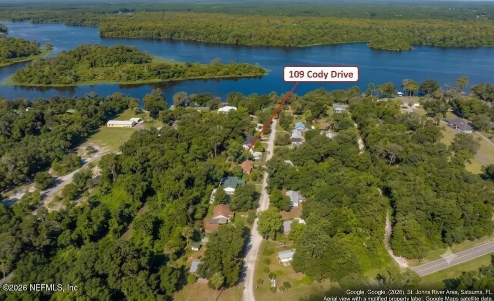 Unit for sale at 109 CODY Drive, Satsuma, FL 32189