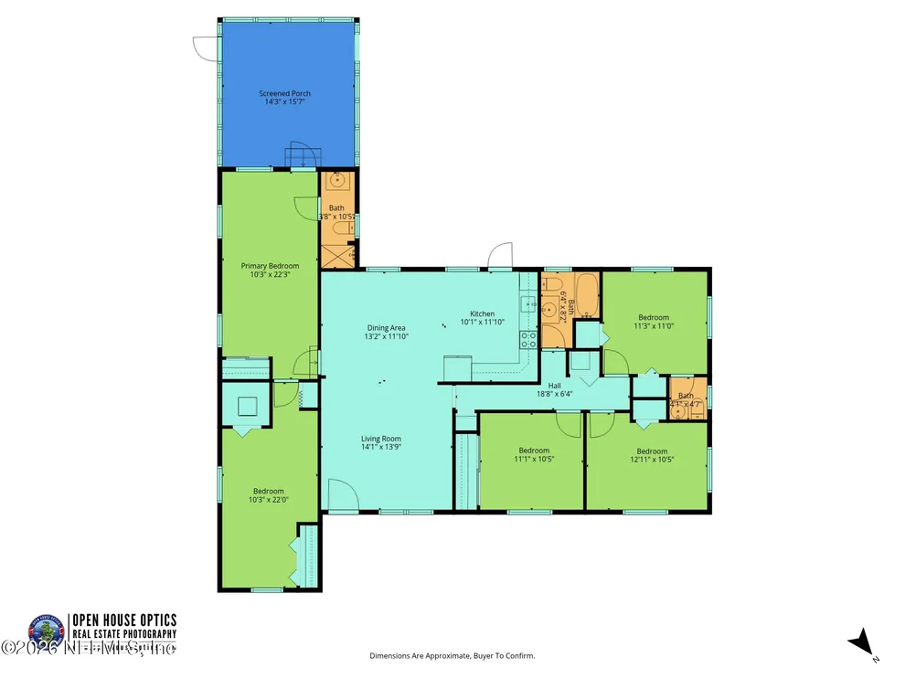 Unit for sale at 6258 ALEXON Drive, Jacksonville, FL 32210