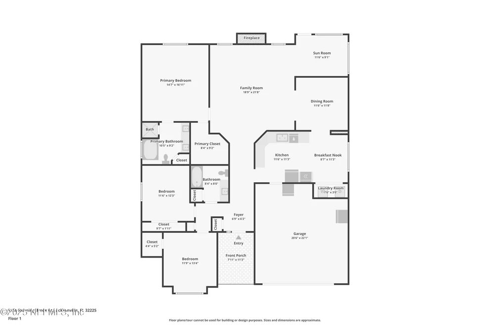 Unit for sale at 1338 RUNNING BROOK Court, Jacksonville, FL 32225