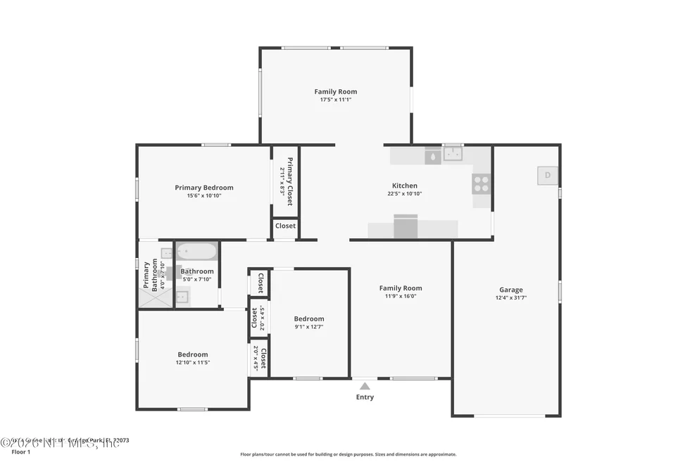 Unit for sale at 1814 GROVE PARK Drive, Orange Park, FL 32073