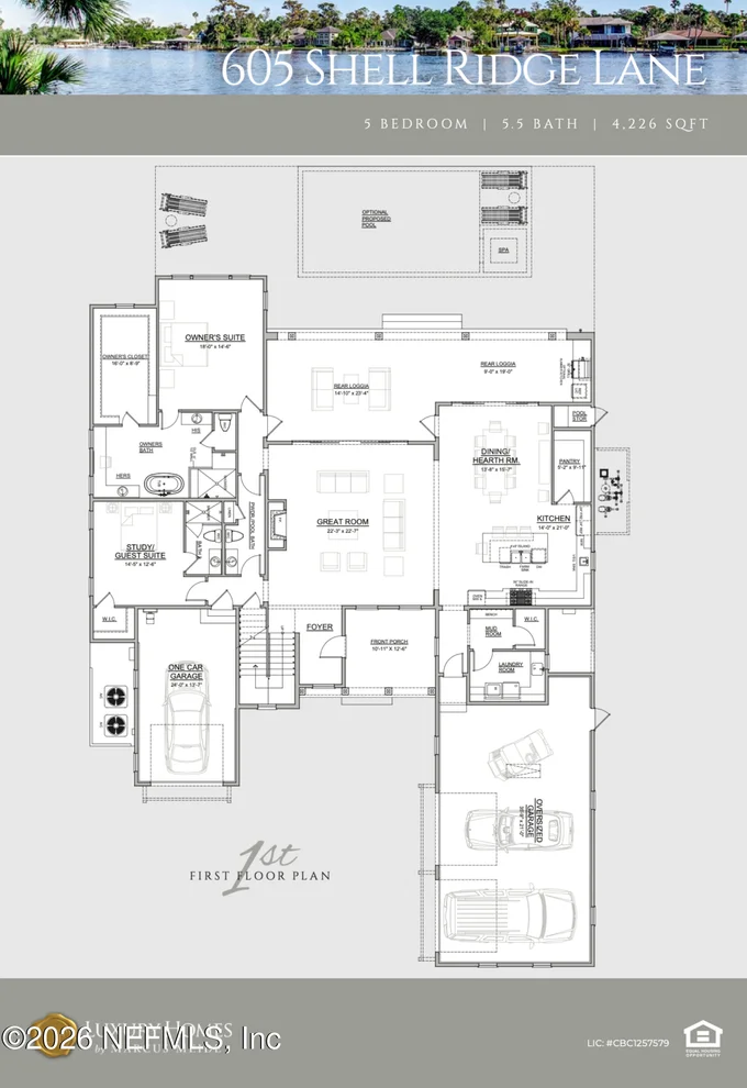 Unit for sale at 605 SHELL RIDGE Lane, Ponte Vedra, FL 32081