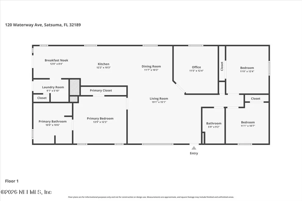 Unit for sale at 120 WATERWAY Avenue, Satsuma, FL 32189