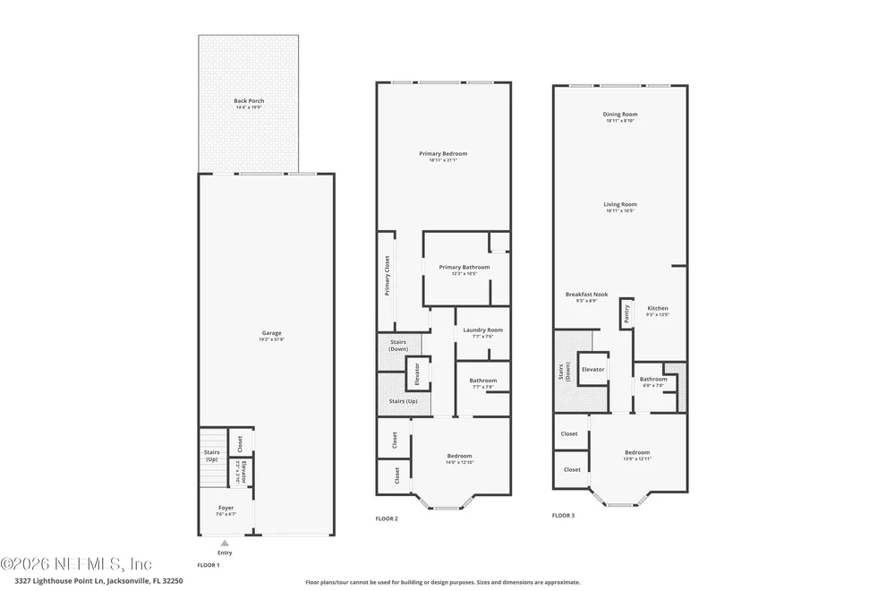 Unit for sale at 3327 LIGHTHOUSE POINT Lane, Jacksonville, FL 32250