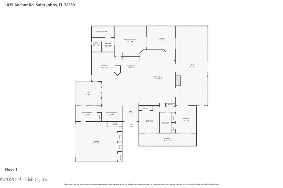 Unit for sale at 1035 ANCHOR Road, St. Johns, FL 32259