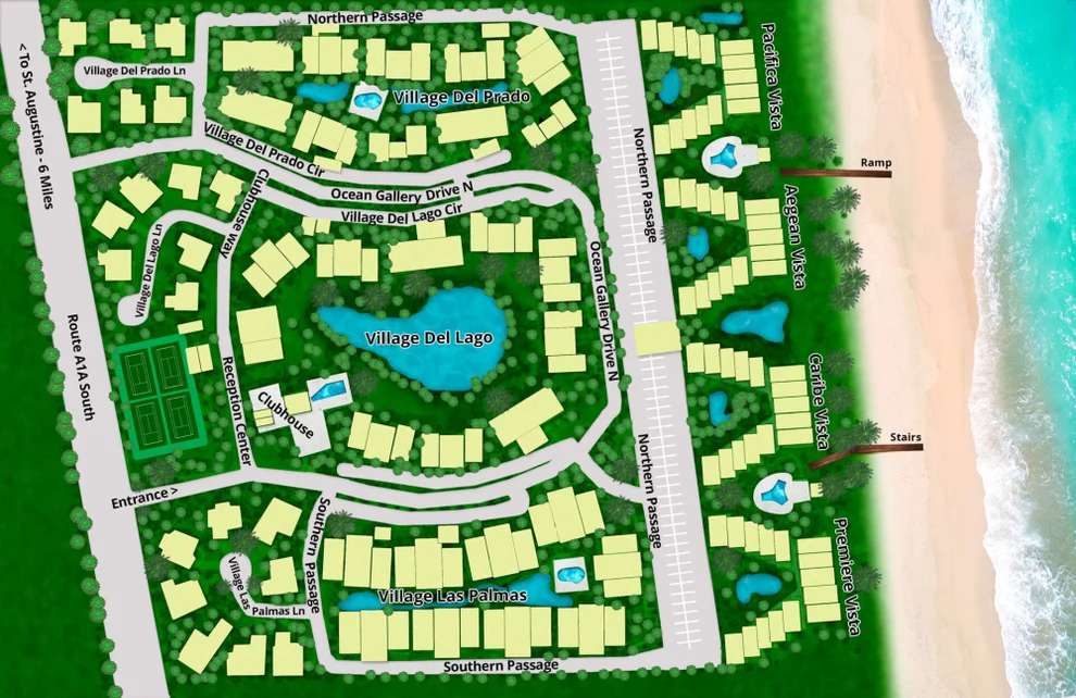 Unit for sale at 51 VILLAGE DEL LAGO Circle, St. Augustine, FL 32080