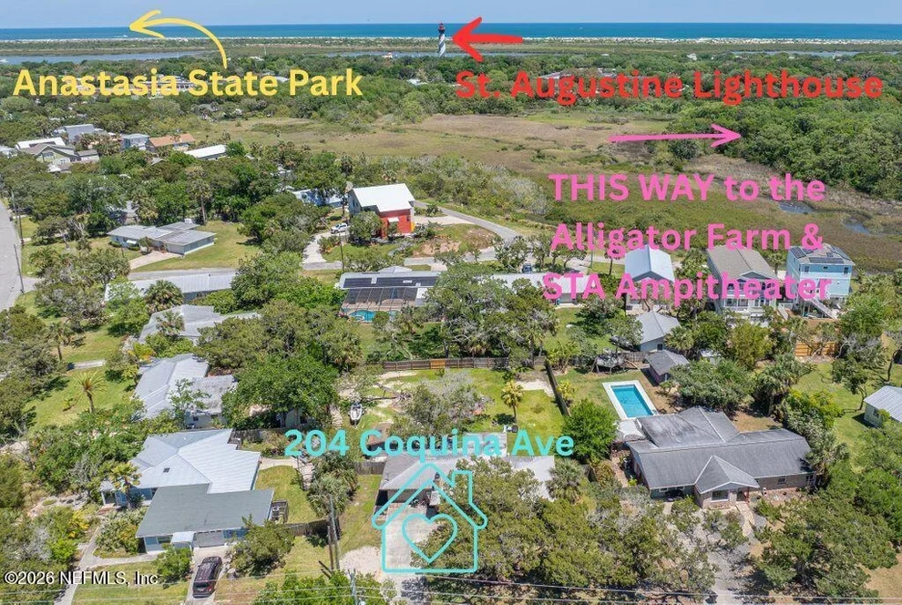 Unit for sale at 204 COQUINA Avenue, St. Augustine Beach, FL 32080