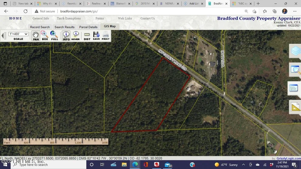 Unit for sale at 0 COUNTY ROAD 229, Starke, FL 32091
