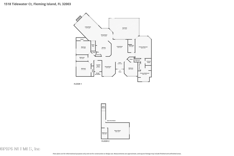 Unit for sale at 1518 TIDEWATER Court, Fleming Island, FL 32003